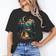 Id Rather Be Camping Great Outdoors Love Glamping Introvert Unisex T-Shirt