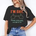 I'm Shy Please Come Over & Talk To Me Introvert Shying Unisex T-Shirt I'm Shy Please Come Over & Talk To Me Introvert Shying Unisex T-Shirt