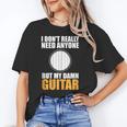 Introvert Guitarist Only Need Guitar Enjoy Acoustic Music Unisex T-Shirt Introvert Guitarist Only Need Guitar Enjoy Acoustic Music Unisex T-Shirt