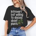 Introvert Humorous Plant Lover Gardening Unisex T-Shirt