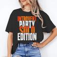 Introvert Party Solo Edition Sarcastic People Hater Unisex T-Shirt Introvert Party Solo Edition Sarcastic People Hater Unisex T-Shirt