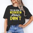 Introvert Tips On How To Talk To Me Please Don't Antisocial Unisex T-Shirt Introvert Tips On How To Talk To Me Please Don't Antisocial Unisex T-Shirt