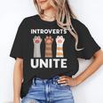 Introvert Unite Kitty Paws Raise Introverted Gathering Unisex T-Shirt Introvert Unite Kitty Paws Raise Introverted Gathering Unisex T-Shirt