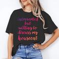 Introverted Willing To Discuss Housecat Introvert Unisex T-Shirt