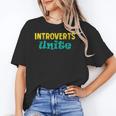 Introverts Unite I Introvert Unisex T-Shirt Introverts Unite I Introvert Unisex T-Shirt