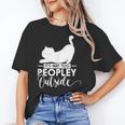 It's Way Too Peopley Outside Cute Cat Introvert Unisex T-Shirt It's Way Too Peopley Outside Cute Cat Introvert Unisex T-Shirt