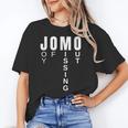 JOMO Joy Of Missing Out Sarcastic Introvert Unisex T-Shirt