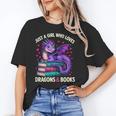 Just a Girl Who Loves Dragons And Books Reading Unisex T-Shirt Just a Girl Who Loves Dragons And Books Reading Unisex T-Shirt