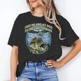 Just Let Me And My Dog By Lake Fishing Introvert Lifestyle Unisex T-Shirt