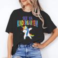 Kids Dabbing Unicorn Kindergarten Graduation See Ya Unisex T-Shirt