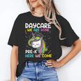 Kids Daycare Graduation Unicorn Last Day Of School Kids Unisex T-Shirt