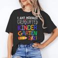 Kids Kindergarten Graduation Class Of 2021 Shirt I Just Graduated Unisex T-Shirt