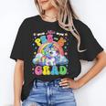 Kids Miss Pre-K Grad Graduation Cute Unicorn Rainbow Girls Unisex T-Shirt
