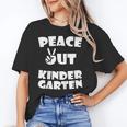 Kids Peace Out Kindergarten For Graduation Unisex T-Shirt