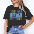 Kids STRAIGHT OUTTA KINDERGARTEN T-SHIRT FUNNY GRADUATION GIFT Unisex T-Shirt