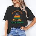 My Life Essentials Are Cat And Books Unisex T-Shirt