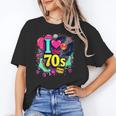 I Love The 70s Vintage Cassette Roller Vinyl Nostalgia 70s Unisex T-Shirt