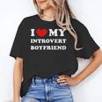 I Love My Introvert Boyfriend I Heart My Introvert BF Unisex T-Shirt I Love My Introvert Boyfriend I Heart My Introvert BF Unisex T-Shirt