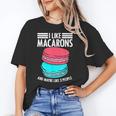 Macaroons Dessert Antisocial Introvert Pastries Food Lover Unisex T-Shirt Macaroons Dessert Antisocial Introvert Pastries Food Lover Unisex T-Shirt