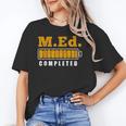 Master Graduation Completed Master Of Education Teacher Men Women Unisex T-Shirt