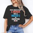 Masters In Education Degree Graduation Women MeD Unisex T-Shirt