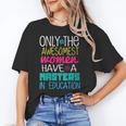 Masters In Education Degree Graduation Women MeD Unisex T-Shirt