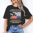 In Memory Of Our Fallen Brothers Sisters Freedom Isn't Free Unisex T-Shirt In Memory Of Our Fallen Brothers Sisters Freedom Isn't Free Unisex T-Shirt