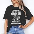 Memory Lane Trips Can't Remember Way Forgetful Grandma Horse Unisex T-Shirt
