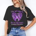 In Memory Of My Sister Overdose Awareness Angel Wing Unisex T-Shirt