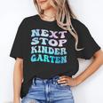 Next Stop Kindergarten Groovy Graduation Last Day Of School Unisex T-Shirt