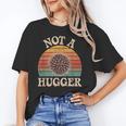 Not A Hugger Retro Sea Urchin Sarcastic Introvert Unisex T-Shirt