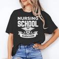 Nursing School Survivor Senior Nurse Graduation TShirt Unisex T-Shirt