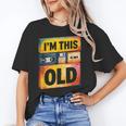 Im This Old Retro 80s 90s VHS Cassette Floppy Disk Nostalgia Unisex T-Shirt Im This Old Retro 80s 90s VHS Cassette Floppy Disk Nostalgia Unisex T-Shirt