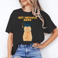 Orange Tabby Cat Graduation Distressed Shirt For Grads For Men Women Girls Kids Unisex T-Shirt