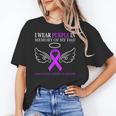 Pancreatic Cancer I Wear Purple In Memory Of My Dad Unisex T-Shirt Pancreatic Cancer I Wear Purple In Memory Of My Dad Unisex T-Shirt