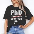 PhD Candidate Survivor PhD Graduation Unisex T-Shirt