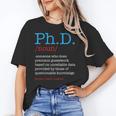 PhD PHD Student Definition Sarcastic Graduation Unisex T-Shirt