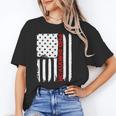 PhD Survivor Graduation American Flag Shirt Degree Tee Women Kids Men Unisex T-Shirt