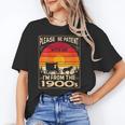 Please Be Patient I'm From The 1900s Sunset Vintage Wagon Unisex T-Shirt