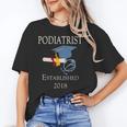 Podiatrist Established 2018 Med School Graduation Shirt Unisex T-Shirt