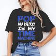 Pop Music Becomes a Time Machine Nostalgia Sound Quote Unisex T-Shirt