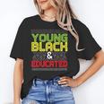 Proud African American Educated Graduation Unisex T-Shirt