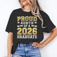 Proud Auntie Of A 2026 Graduate Shirt Class 2026 Graduation Unisex T-Shirt