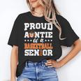 Proud Auntie Of a Basketball Senior 2026 Graduation Gifts Unisex T-Shirt