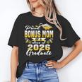 Proud Bonus Mom Of a Class Of 2026 Graduate Graduation 2026 Unisex T-Shirt