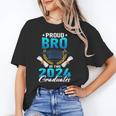 Proud Brother Of Two 2024 Graduates Twin Family Graduation Unisex T-Shirt