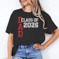 Proud Dad Of A 2026 Graduate Grad Senior Father Graduation Unisex T-Shirt