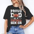 Proud Dad Of a Football Senior 2026 Graduation Unisex T-Shirt