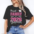 Proud Family Of a Class Of 2026 Graduate For Graduation Unisex T-Shirt