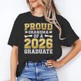 Proud Grandma Of A 2026 Graduate Shirt Class 2026 Graduation Unisex T-Shirt
